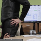 Blanche Bradburry in 'Dealing with lingerie shop naked'