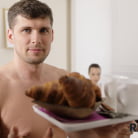 Mona Blue in 'Room service! You requested the three-way rimming, right'