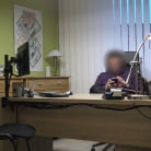 Nathaly Teges in 'No driver license, yes sex with loan agent'