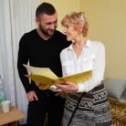 Sabrina in 'Mature insurance agent couldn't say no to a young guy!'