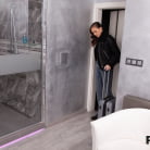 Stacy Cruz in 'Pleasant Trouble in the Sauna'