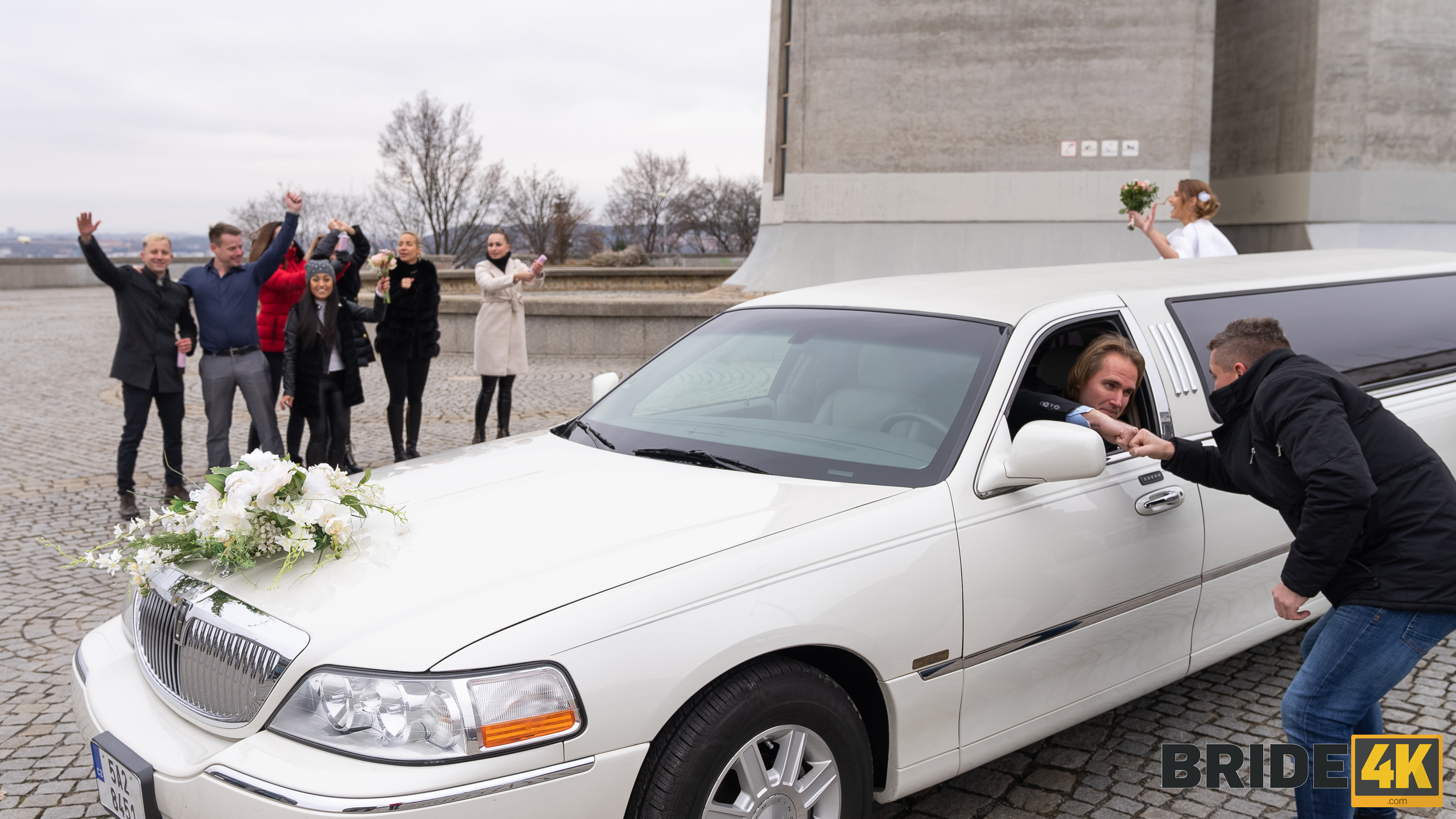 The Wedding Limo Chase