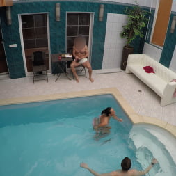 Sex adventures in private swimming pool