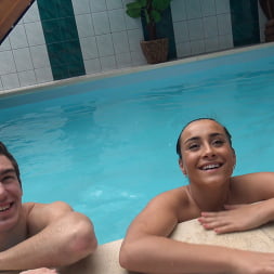 Sex adventures in private swimming pool