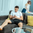 Emmi Accel in 'Housecleaning or BJ from a stepsister'