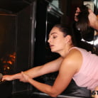 Leanne Lace in 'Don't light the fireplace or you'll get stuck!'