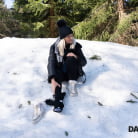 Lucette Nice in 'Sled and Fireplace Adventure'