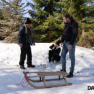 Lucette Nice in 'Sled and Fireplace Adventure'