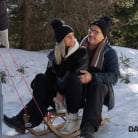 Lucette Nice in 'Sled and Fireplace Adventure'