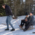 Lucette Nice in 'Sled and Fireplace Adventure'