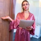 Lya Missy in 'Can't hide from me, even in your restroom!'