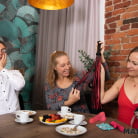 Marta in 'Aunt and Stepmother Give Guy His First-ever Sex Ed'