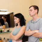 Queenlin in 'That's MY toothbrush… and that's MY cock!'